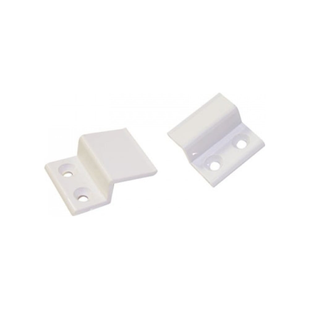 Изображение товара Крепление для москитной сетки Крепстор Z-образное, белый металл, комлект 4 шт., 4 комплекта 4665317041489