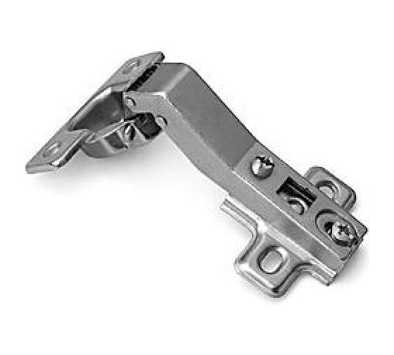 Изображение товара Петля мебельная Крепстор ПМЧВУ-1Б, угловая большая, никель (лягушка) 6 шт. 4665317042141