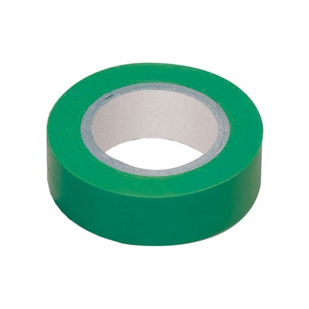 Изображение товара Изоляционная лента Hundle 19 мм 20 м зеленая для электромонтажа и изоляции