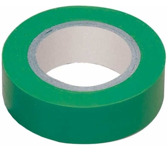 Изображение товара Изоляционная лента Hundle ширина 19мм, длина 20м, зеленая, Коробка (250 рул) PVCT105M19-20-0.11-GRN