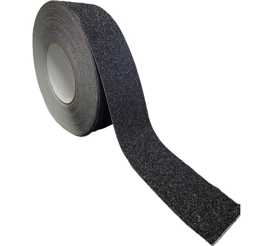 Изображение товара Противоскользящая лента ЗАО МОНА черная 50ммх18м (Зерно Р60) 60В