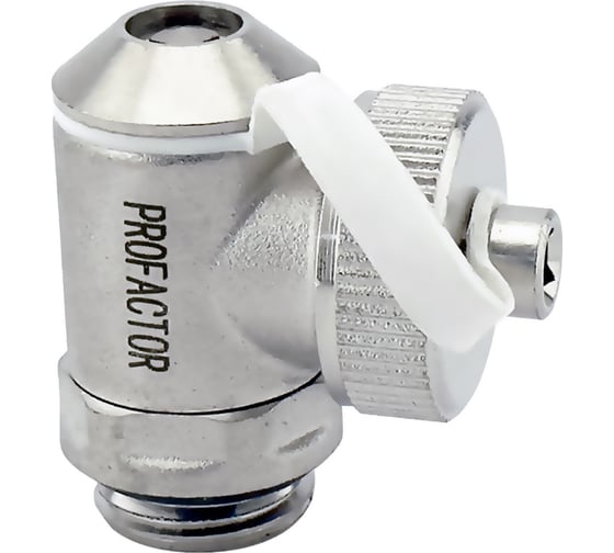 Изображение товара Вентиль дренажный поворотный с заглушкой 1/2 PROFACTOR PF MB 846.15
