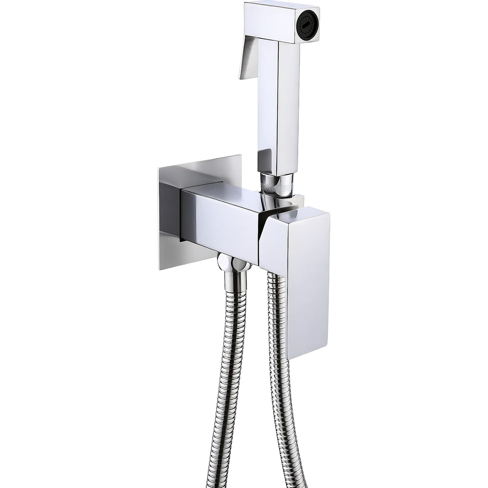 Изображение товара Смеситель для биде ARGOTECH встроенный с лейкой, нерж. сталь, хром, серия HARD