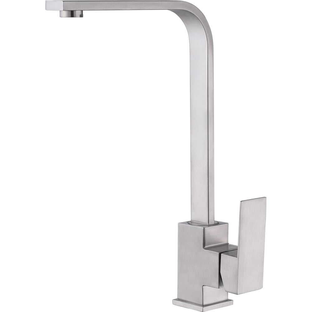 Изображение товара Смеситель для кухни ARGOTECH HARD Г-обр. излив, диаметр 35 нерж. сталь, хром 44865