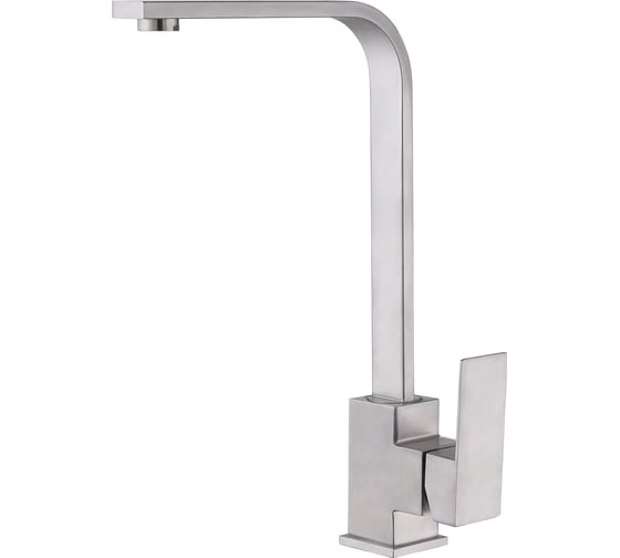 Изображение товара Смеситель для кухни ARGOTECH HARD Г-обр. излив, диаметр 35 нерж. сталь, хром 44865