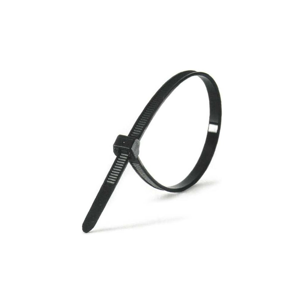 Изображение товара Хомут-стяжка МТА пластиковый черный 180х7,8 мм 100 шт