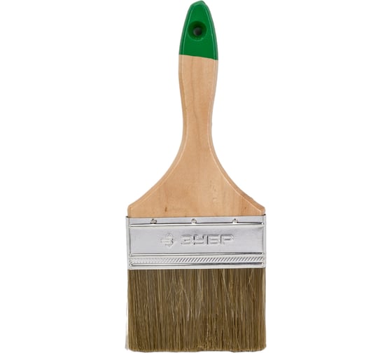 Изображение товара Плоская кисть ЗУБР ЛАЗУРЬ-МАСТЕР 4-01009-100