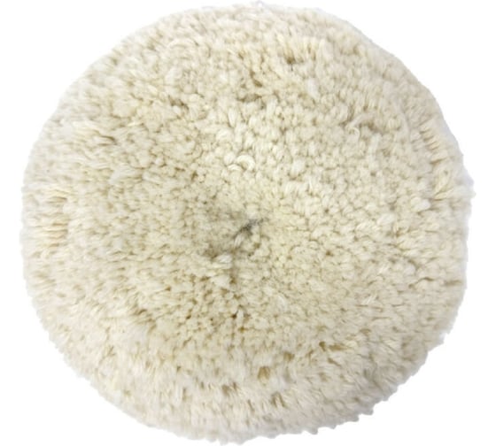 Изображение товара Диск полировальный меховой из крученой шерсти белый Menzerna 180мм , WT180WV