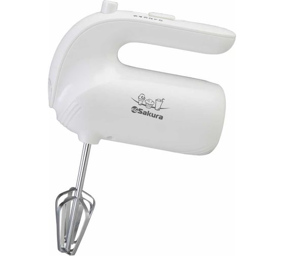 Изображение товара Миксер электрический SAKURA SA-6317W 200Вт, 5 скоростей УТ000003636