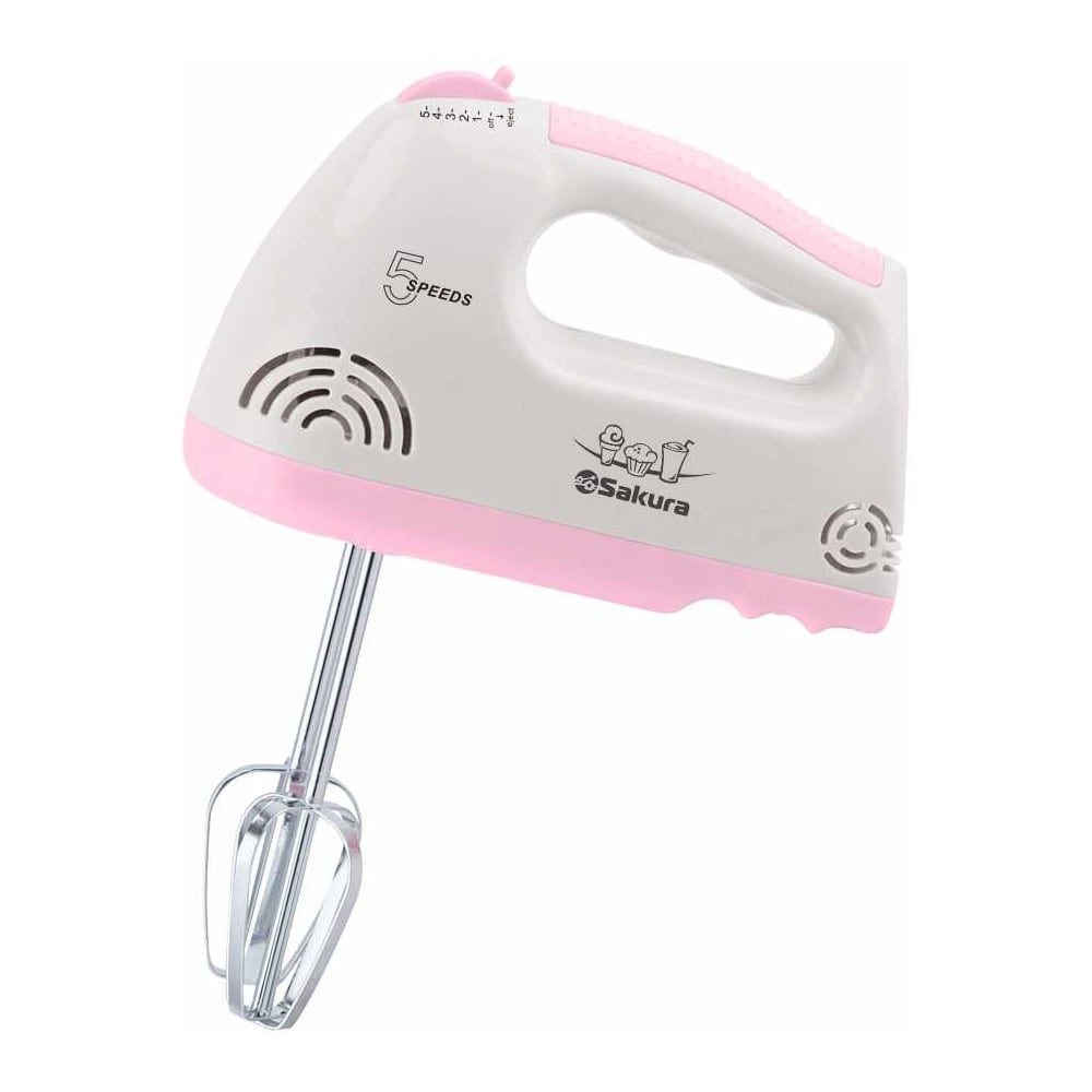Изображение товара Миксер электрический SAKURA SA-6313P 150Вт, 5 скоростей УТ000003632