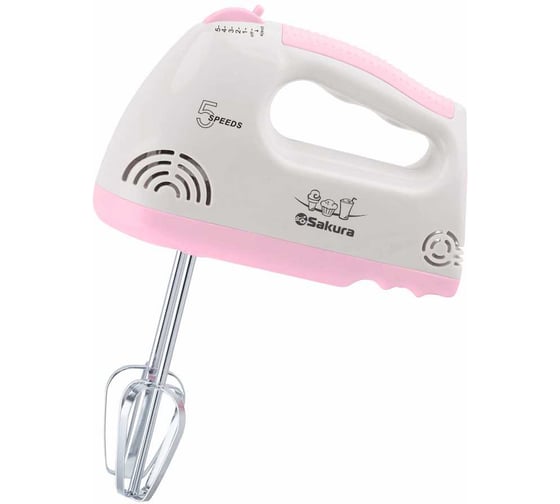 Изображение товара Миксер электрический SAKURA SA-6313P 150Вт, 5 скоростей УТ000003632