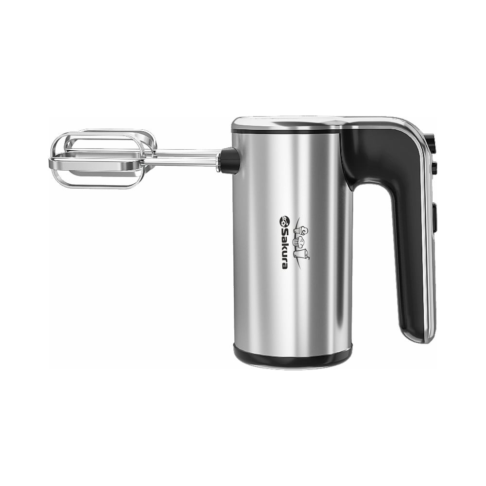 Изображение товара Миксер электрический SAKURA SA-6333SBK 600Вт, 5 скоростей, турбо УТ000001621