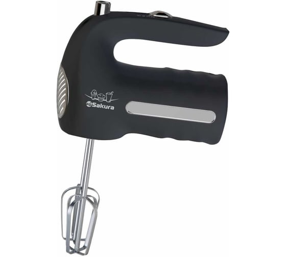 Изображение товара Миксер электрический SAKURA SA-6336BK 250Вт, 5 скоростей УТ000003633