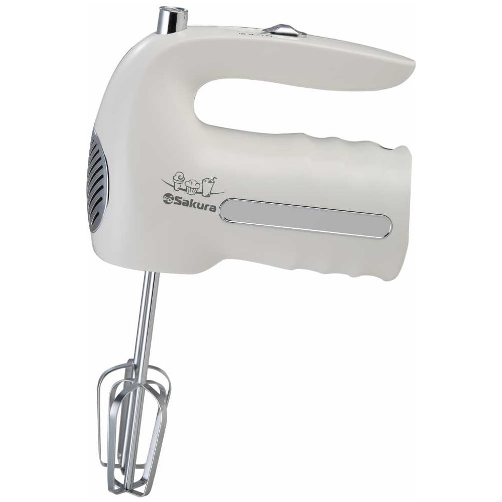 Изображение товара Миксер электрический SAKURA SA-6336W 250Вт, 5 скоростей УТ000003634