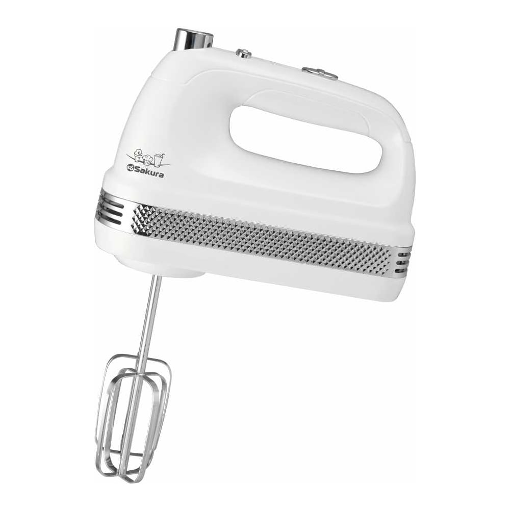 Изображение товара Миксер электрический SAKURA SA-6338W 250Вт, 5 скоростей, турбо УТ000003638