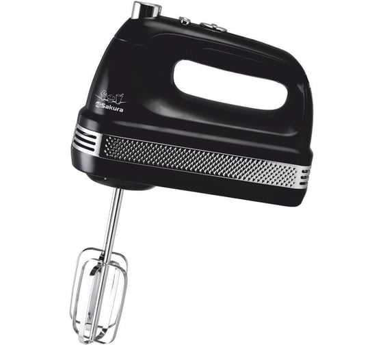 Изображение товара Миксер электрический SAKURA SA-6338BK 250Вт, 5 скоростей, турбо УТ000003637