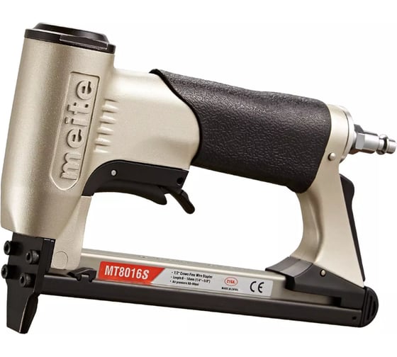 Изображение товара Пневмостеплер с предохранителем обивочный мебельный MEITE MT8016S для скобы 21GA, тип 80 (А) GBA33K00302