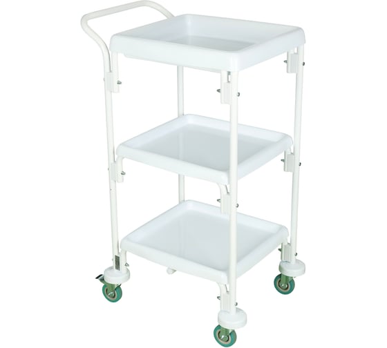 Изображение товара Тележка медицинская универсальная дезар ТМ-«КРОНТ» по ТУ 32.50.50.090-11769436-2023, в варианте исполнения ТМп-«КРОНТ»-5п (н/п пласт.) 41275