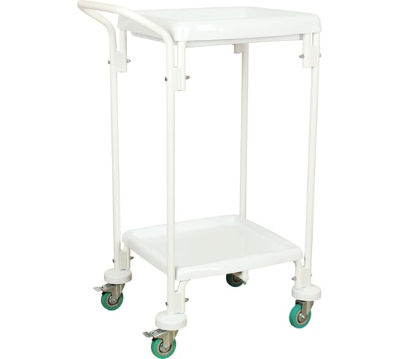 Изображение товара Тележка медицинская универсальная дезар ТМ-«КРОНТ» по ТУ 32.50.50.090-11769436-2023, в варианте исполнения ТМп-«КРОНТ»-7п (н/п пласт.) 41277