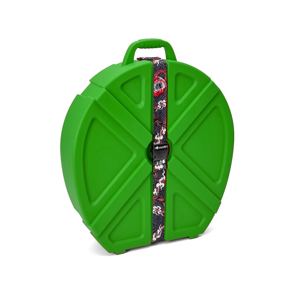 Изображение товара Кейс для барабанных тарелок DGCASE до 24 зеленый ударопрочный, IP54, 640х640х130 DARUMA24-01A-GREEN