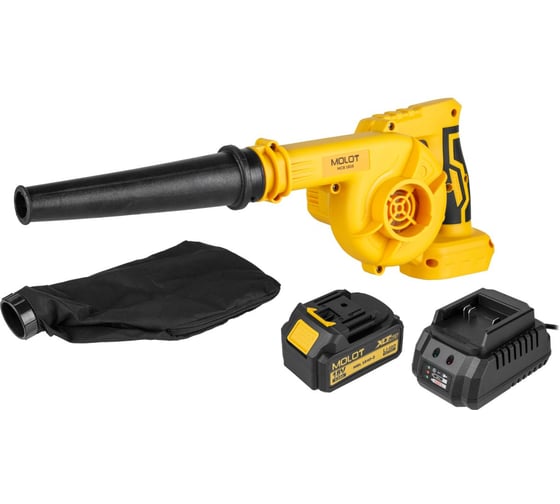 Изображение товара Воздуходувка аккумуляторная MOLOT MCB 1816 XLT Lite SET ЦЗ-2775017064