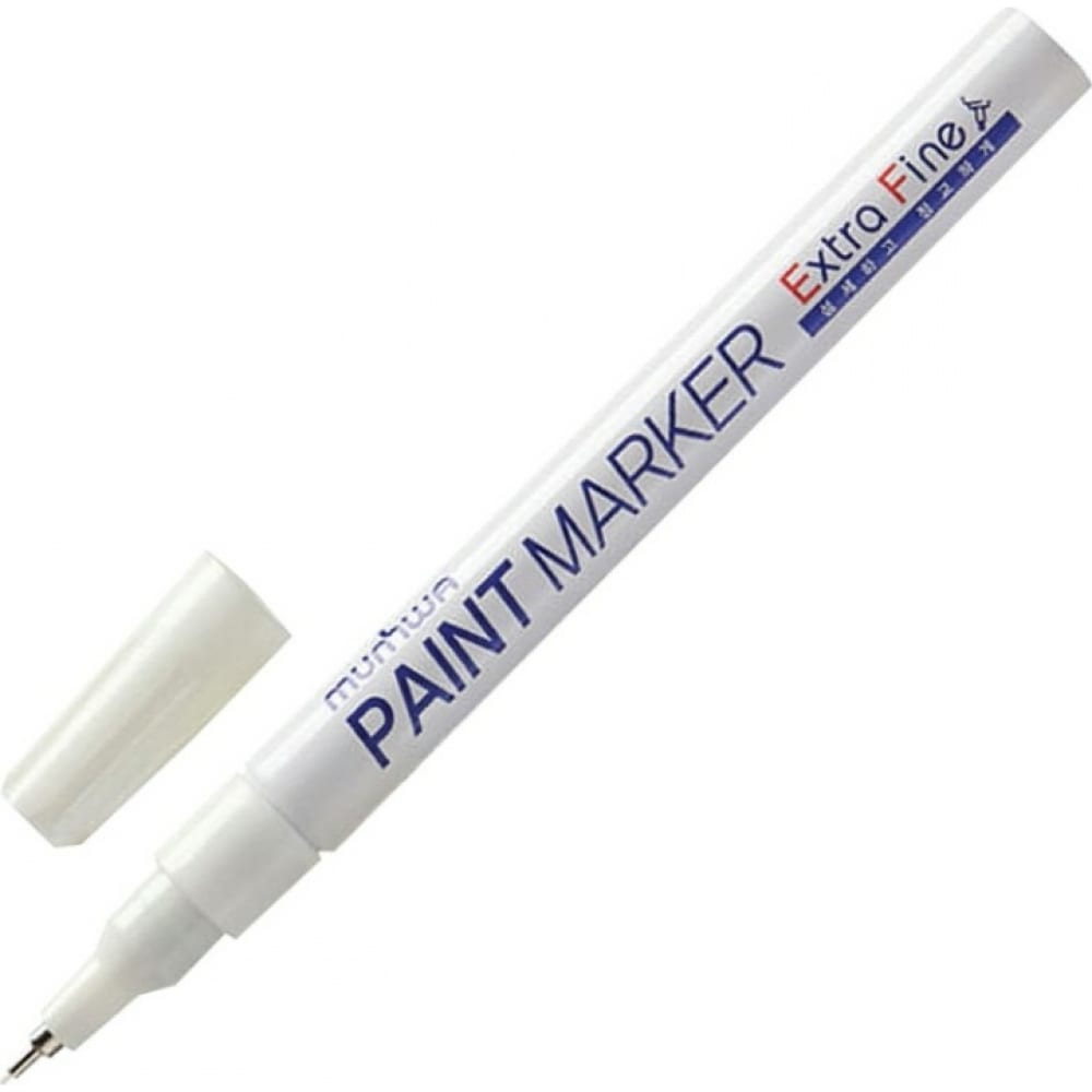 Купить Маркер-краска Munhwa, PAINT MARKER EXTRA FINE, маркер, белый