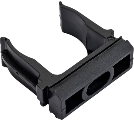 Изображение товара Крепеж-клипса для труб Урал ПАК черная, d25 мм, 10 шт. АТ-30125-010