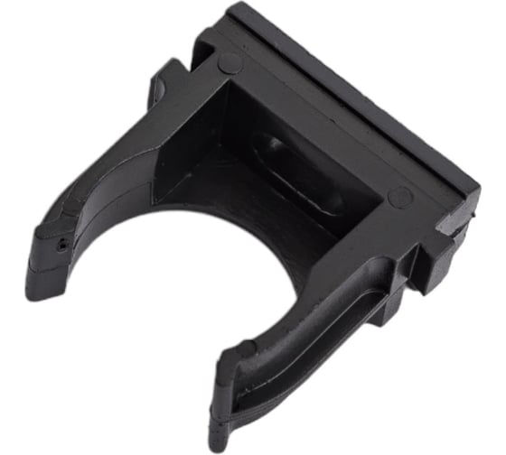 Изображение товара Крепеж-клипса для труб Урал ПАК черная, d16 мм, 100 шт. АТ-30116-100