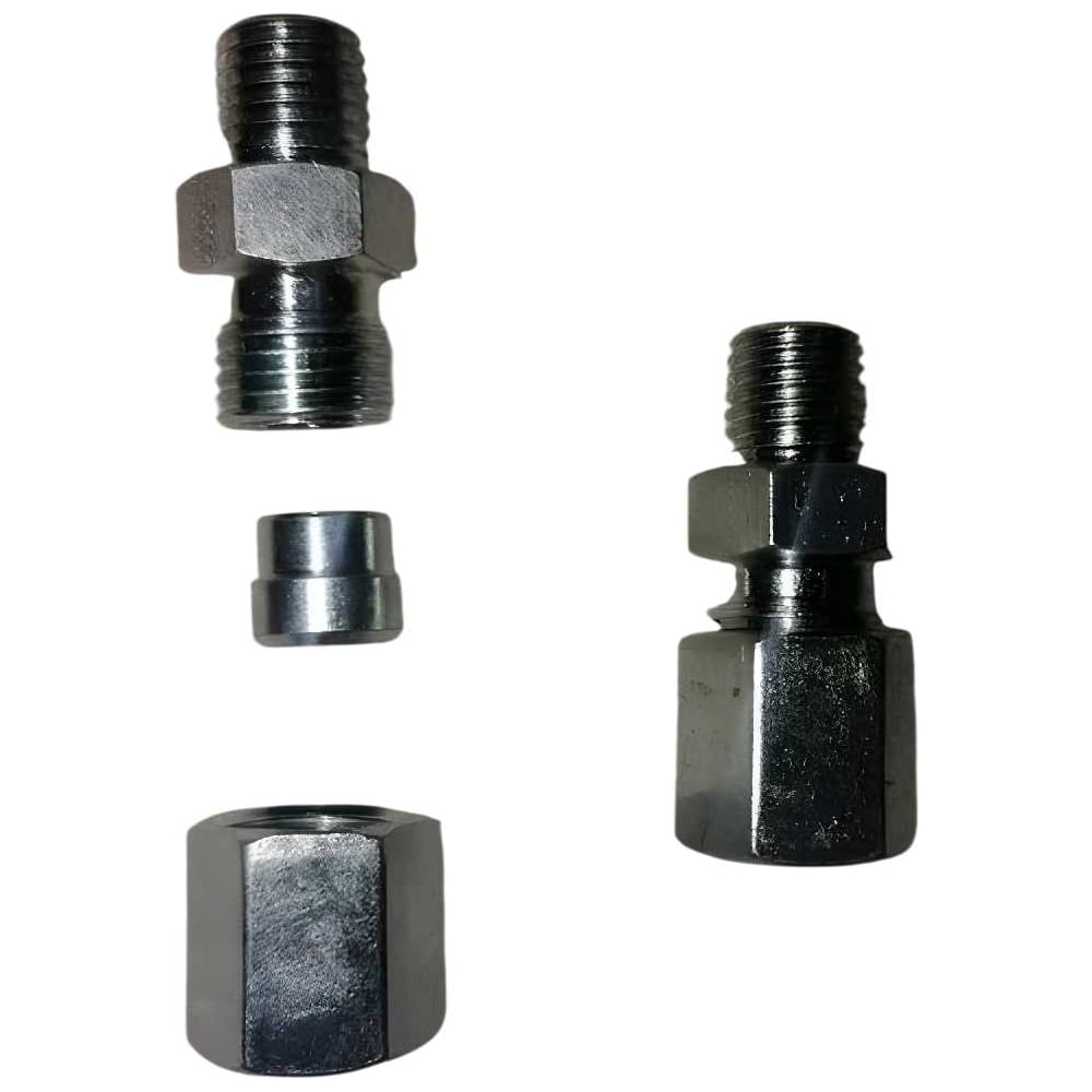 Изображение товара Штуцер прямой LUBE-IN LL из нержавеющей стали GE 6-LL M 8X1,0K 223-13658-6