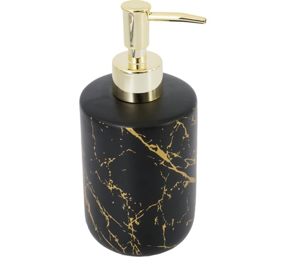 Изображение товара Дозатор для жидкого мыла VIDAGE Marmo Nero керамика, под мрамор 1368003