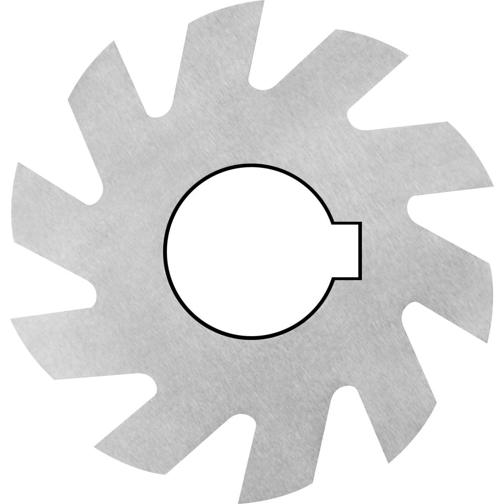 Изображение товара Фреза фасонная полукруглая вогнутая ИНСТУЛС 50х7.0х22 R 1.50 Z-14 Р6М5 00001937977