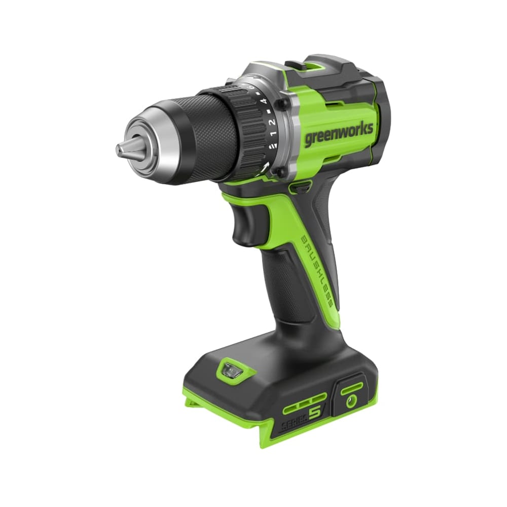 Изображение товара Аккумуляторная дрель-шуруповерт Greenworks DD560 24V 60Нм быстросъемный патрон