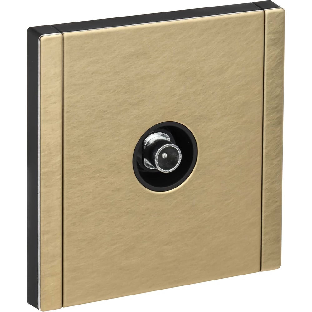 Изображение товара Розетка TV IEK FORTE PIANO проходная шампань IP20