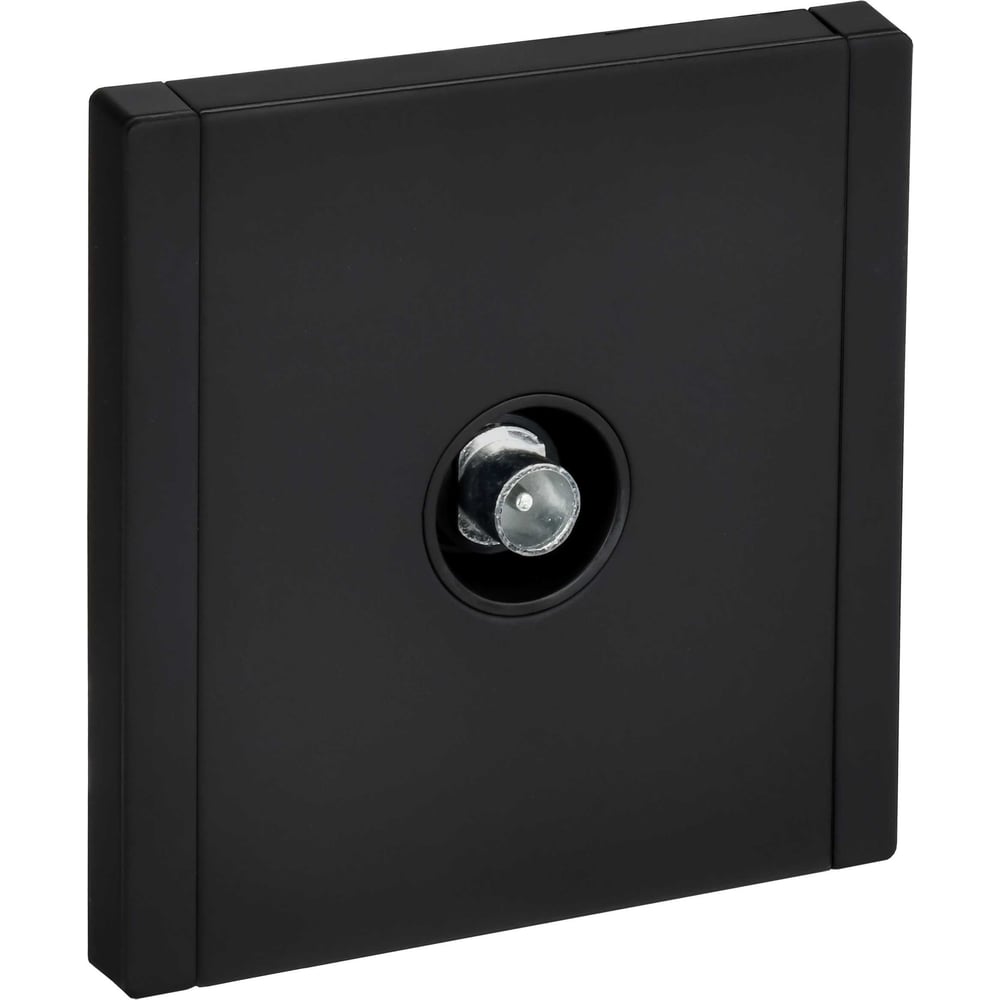 Изображение товара Розетка TV IEK FORTE&PIANO проходная FP129M черный FP-A10-P-M-K02