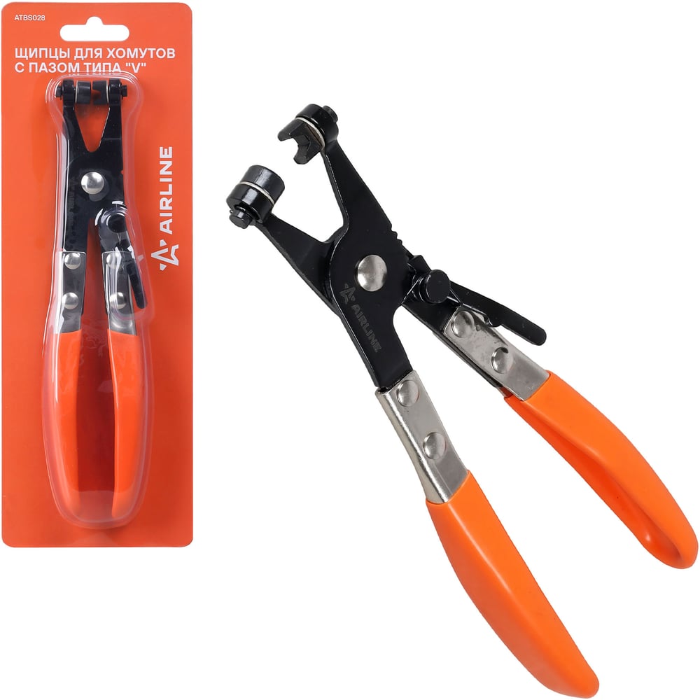 Изображение товара Щипцы для хомутов AIRLINE c пазом типа V ATBS028