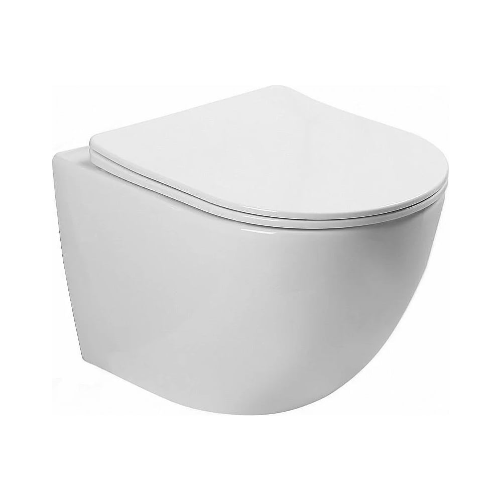 Изображение товара Подвесной безободковый унитаз Santi Line SL-5005T с системой Tornado