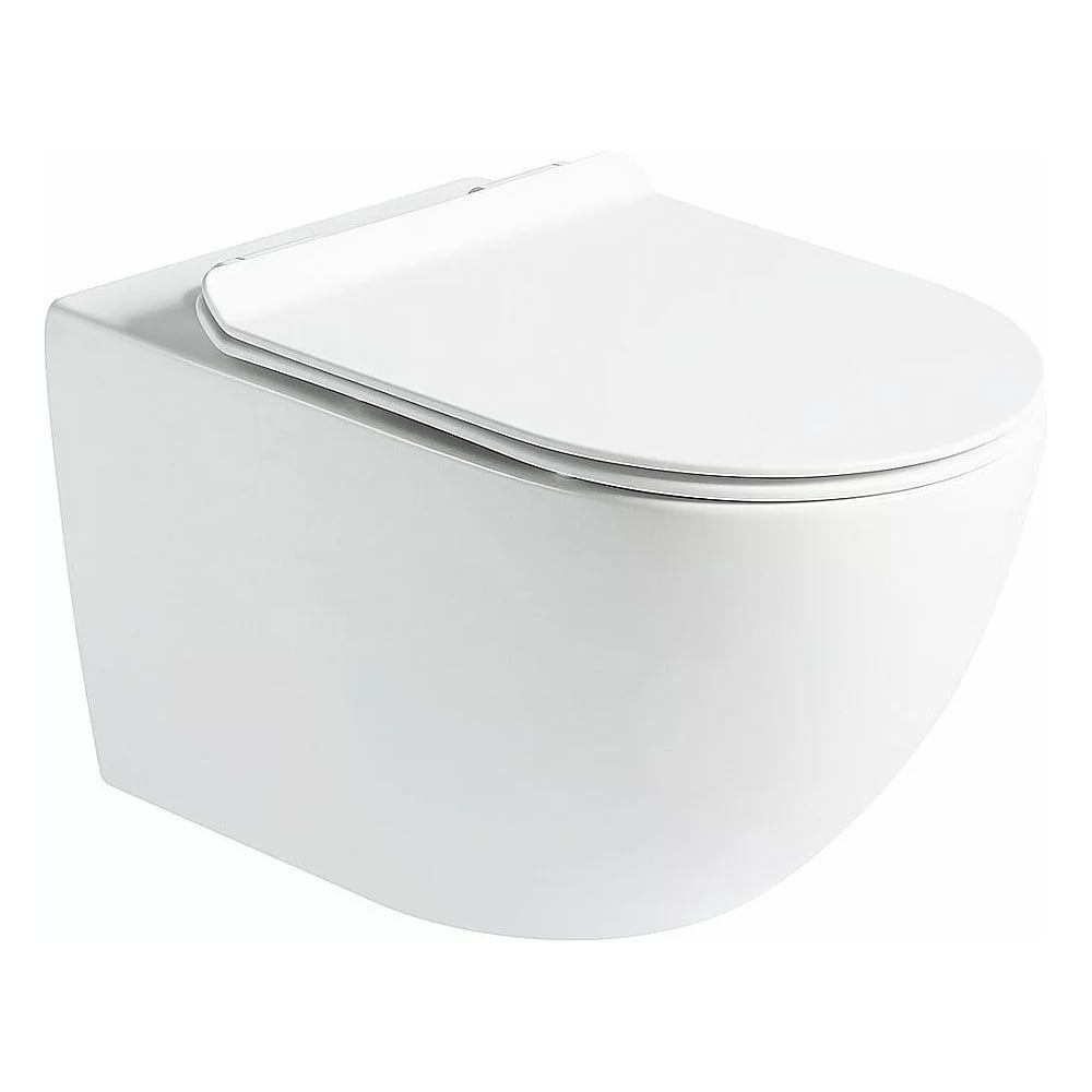 Изображение товара Унитаз подвесной безободковый Santi Line SL-5002T с системой Tornado