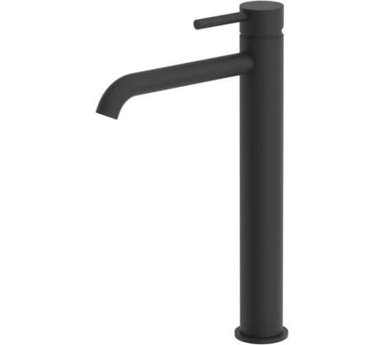 Изображение товара Cмеситель для раковины Santi Line с высоким корпусом, чёрный матовый SL-9004MB