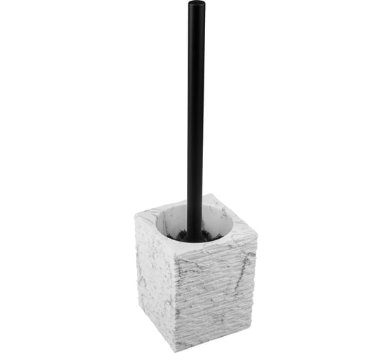 Изображение товара Ершик с подставкой PERFECTO LINEA STONEWAVE, белый, ЦЗ-0196057439