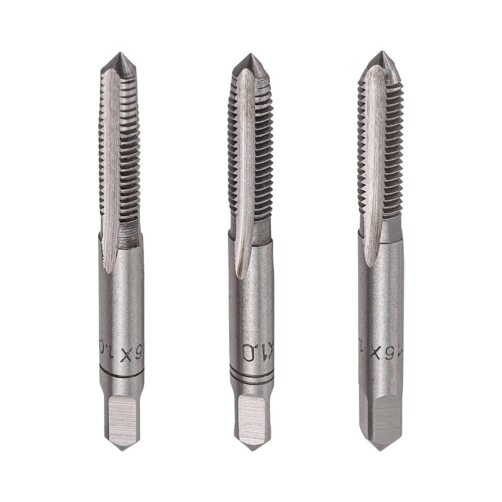 Изображение товара Метчик JBC M10x1.25 набор 3 шт для резьбы в стали