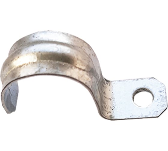 Изображение товара Скоба Урал ПАК металл., 1 лапковая, d 38-40 мм, 50 шт. АР-00140-050