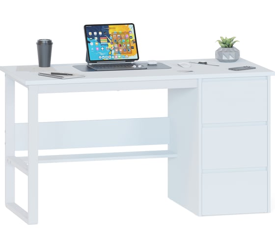 Изображение товара Стол письменный СОКОЛ СПМ-212 белый 00-00016828