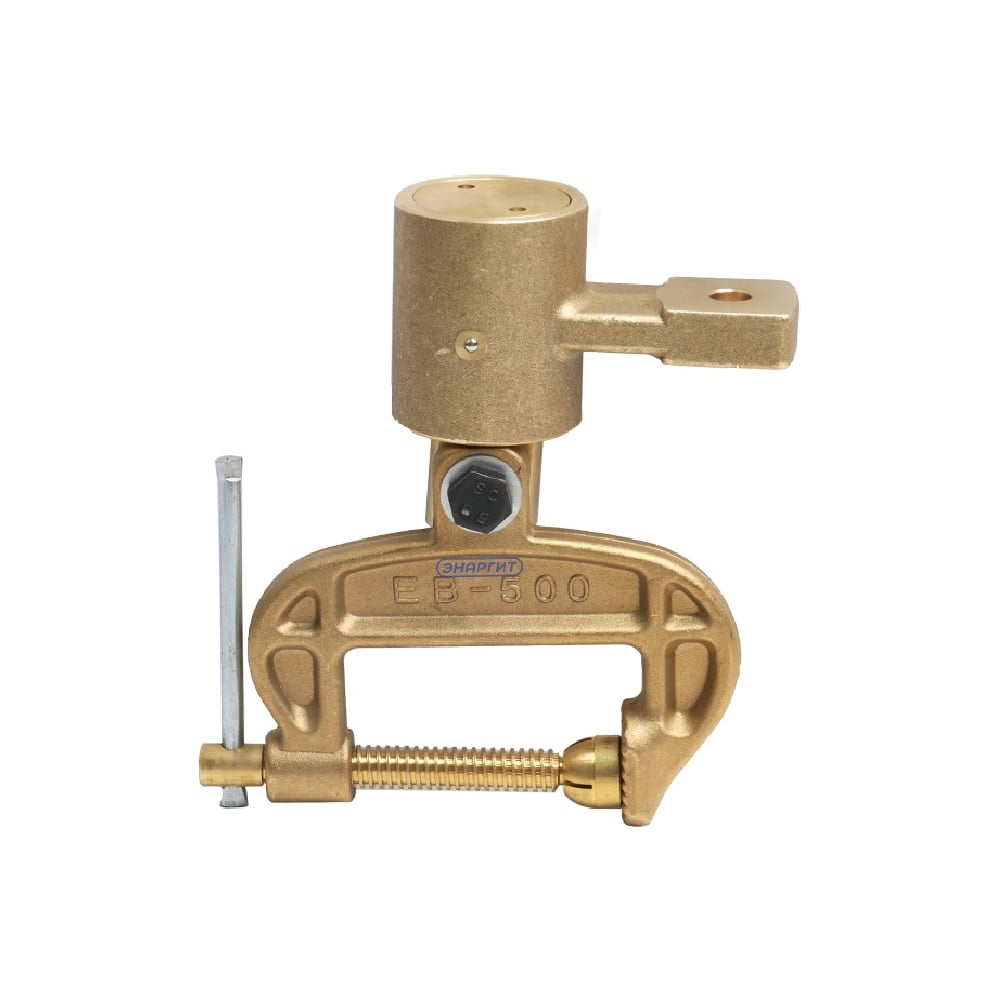 Изображение товара Клемма заземления энаргит струбцина EC-24 1000A из латуни надежное заземление