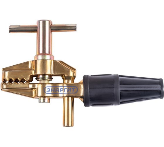 Изображение товара Клемма заземления энаргит струбцина 600А EC-21 (полностью из латуни) EC-21-600A-Brass