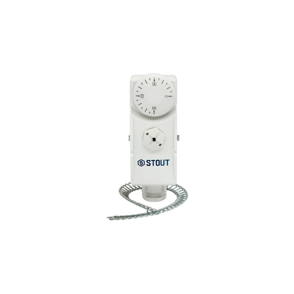 Изображение товара Механический накладной термостат STOUT STE-1007-200090 для точного контроля температуры