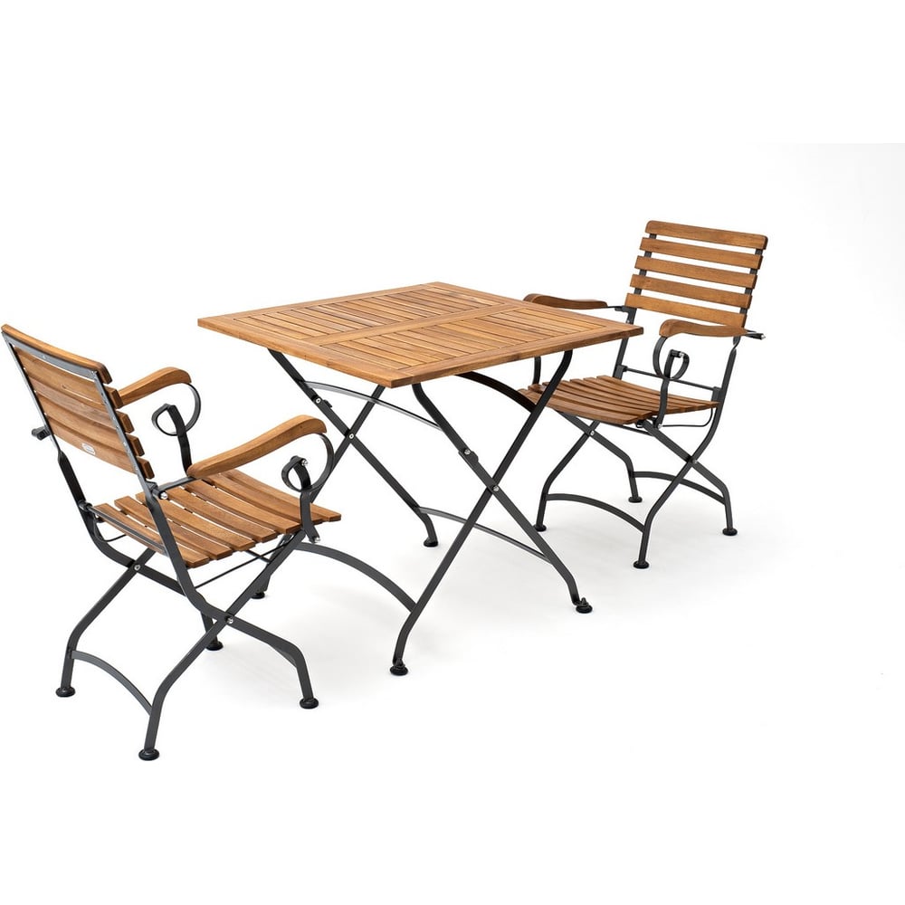 Изображение товара Кофейный комплект Joygarden LATA уличная мебель, стол и стулья складные