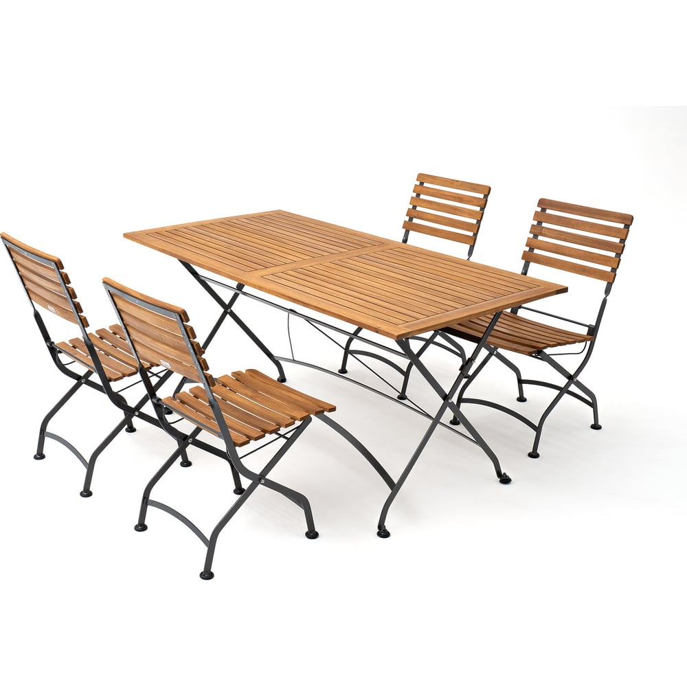 Изображение товара Обеденный комплект Joygarden LATA L для уличных кафе и дачи 15606/15601