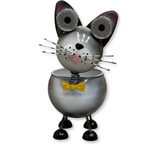 Изображение товара Кашпо KlestO Кот с солнечной батареей Z27003C