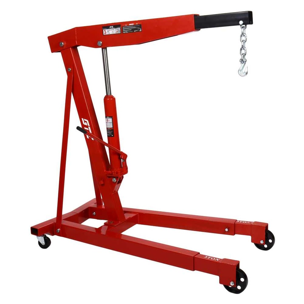 Изображение товара Гидравлический кран GTE 3т с высотой подъема 2100 мм профессиональный