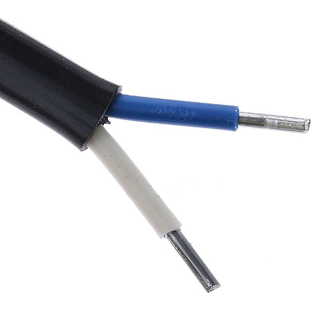 Изображение товара Электрокабель MW АВВГ-П (зап) /ГОСТ 2х2,5 бухта 200м черный 2х2,5 Ч-0,2